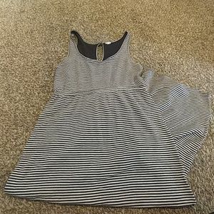J. Crew stripe maxi dress